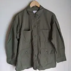 LOWRYS FARM オリーブ コットン ミリタリージャケット