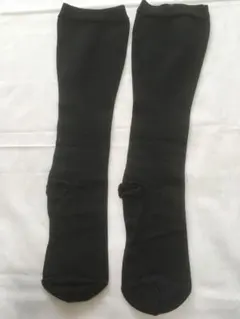 新品未使用☆黒 着圧ソックス ひざ下サポートタイプ