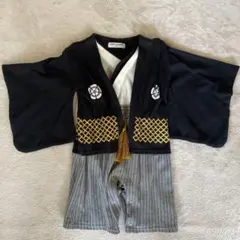 袴ロンパース　80 男の子
