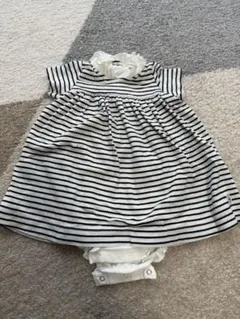 プチバトー Petit Bateau ベビー ロンパース ドレス