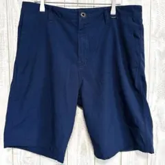 ハーレー 無地 ハーフパンツ ストレート裾 32 紺 ポリエステル レジャーのサムネイル