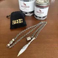 WEIRDOウィアード　シルバーネックレス　925/K18のサムネイル