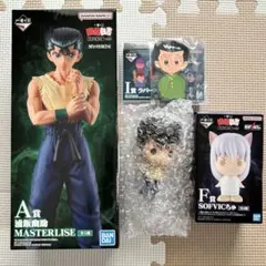 幽遊白書　一番くじ　浦飯幽助　フィギュア　SOFVICちゅ　ラバースタンド　限定