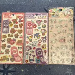 サンリオ　平成はっぴーフォン　ぷくっとシール
