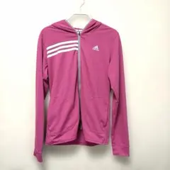adidas ジップアップパーカー UVケア ピンクのサムネイル