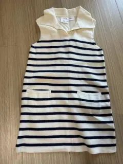 ZARAキッズ ノースリーブニット　ワンピース 110cm