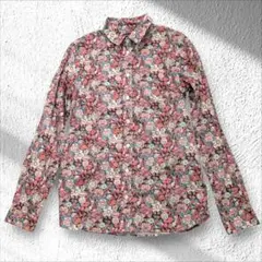 AIGLE×LIBERTY 花柄シャツ 36 リバティ総柄 コットンのサムネイル
