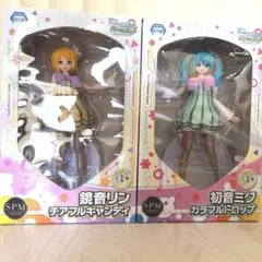 初音ミク カラフルドロップ 鏡音リン チアフルキャンディ　フィギュアセット