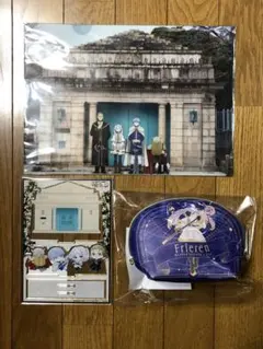 京成電鉄 葬送のフリーレン クリアファイル アクリルスタンド イオン限定 ポーチ 京成電鉄 葬送のフリーレン クリアファイル アクリルスタンド イオン