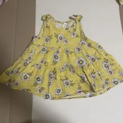 花柄 ノースリーブワンピースのサムネイル