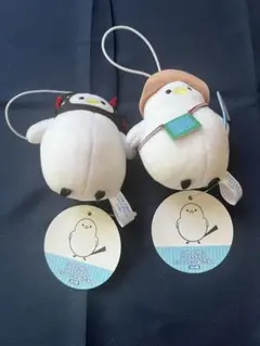 シマエナガちゃん ぬいぐるみ 2点セットのサムネイル