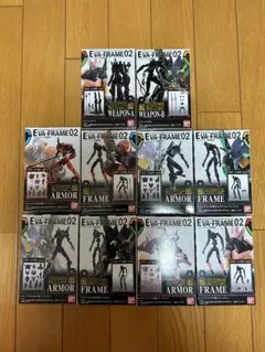 EVA-FRAME 02 全10種セット エヴァンゲリオン