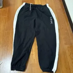 ジョガーパンツ ブラック/ホワイト Just do it.