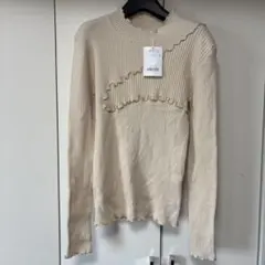 最終価格！メリージェニー❤︎パイピングニットトップス⭐︎未使用タグ付き！