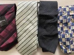 ネクタイセット 4本セットまとめ売りD