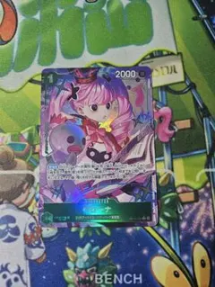 ワンピースカード　ペローナSR　パラレル　師弟の絆　OP12-034