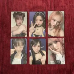 IVE SCOUT VIP特典　トレカ６種セット