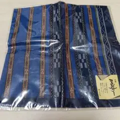 沖縄 ミンサー織り ハンカチ 綿100%