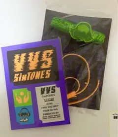 SixTONES VVS ステッカー ラバーバンド 銀テープ