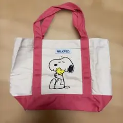 MILKFED. スヌーピー ミニトートバッグ