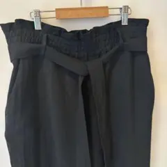 ZARA ザラ　ウエストリボン付き　パンツ　サイズM