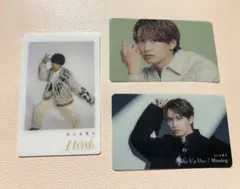 なにわ男子 藤原丈一郎 特典 ソロクリアカード チェキ風カード