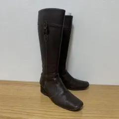 pedala アシックスウォーキング ペダラ ロングブーツ サイドジップ 23