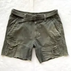 訳ありarmani exchangeアルマーニエクスチェンジショートパンツ軍パンのサムネイル