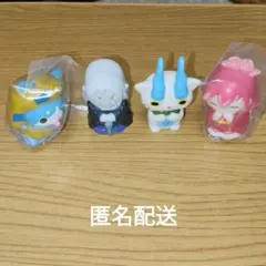 妖怪ウォッチ　ソフビ　指人形　4体まとめ売り