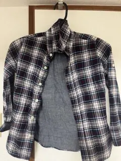 GAPキッズ 長袖 チェックシャツ