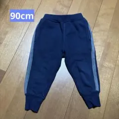 ネイビー サイドストライプ スウェットパンツ 95cm未満