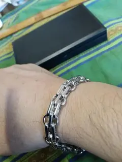 シルバー チェーンブレスレット