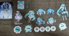 初音ミク　アクリルスタンド　セット