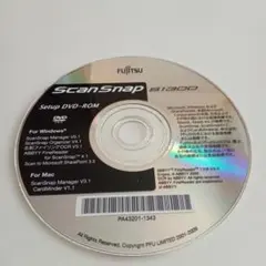 Fujitsu ScanSnap S1300 セットアップDVD-ROM