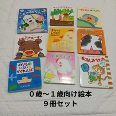 幼児向け知育絵本セット 9冊