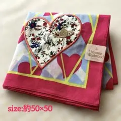Vivienne Westwood ハート柄ハンカチ