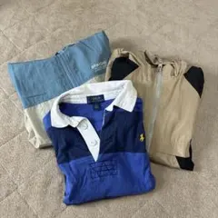 プティマイン ・ブランシェス　ナイロンパーカー130Polo 長袖　6歳丈