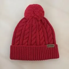 MIKI HOUSE ニット帽 レッド M(52-56) 新品のサムネイル