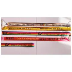 WESTꓸLIVE 銀テープ セット