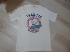 夏物準備　PEANUTS　スヌーピー　サーファー　半袖Tシャツ　Mサイズ