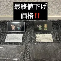 激レア未開封 リロ＆スティッチ ザ・シリーズ 限定ピンバッジ エンジェル 2点 激レア未開封 リロ＆スティッチ ザ・シリーズ 限定ピンバッジ