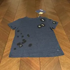 新品未使用　まっくろくろすけ　ジブリ藍染めTシャツ Lのサムネイル