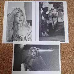 ROSE / ロゼ (BLACKPINK) 『 -R- 』 ポストカード 3枚