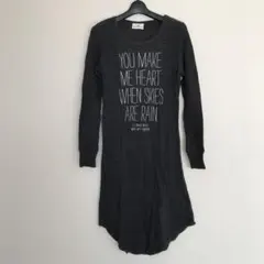 ワッフルニットワンピース