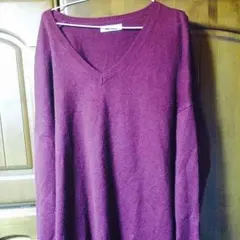 今だけ値下げ！SLY LANG ボルドーニット