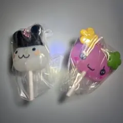 たまごっち　カラフルキャンディチャーム　みみっち　ふらわっち