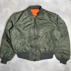USA製 90s ヴィンテージ アルファ MA-1 フライトジャケット M