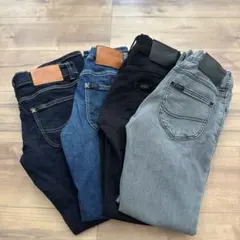 Lee デニム　ジーンズ 4色セット