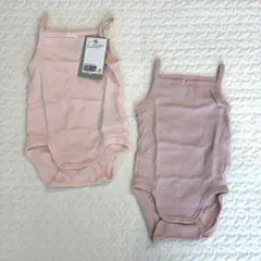 H&M タンクトップ 70 2枚セット