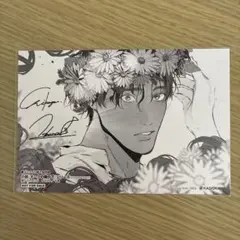 小説 オークの樹の下 4 アニメイト特典　イラストカード　ノベル購入特典